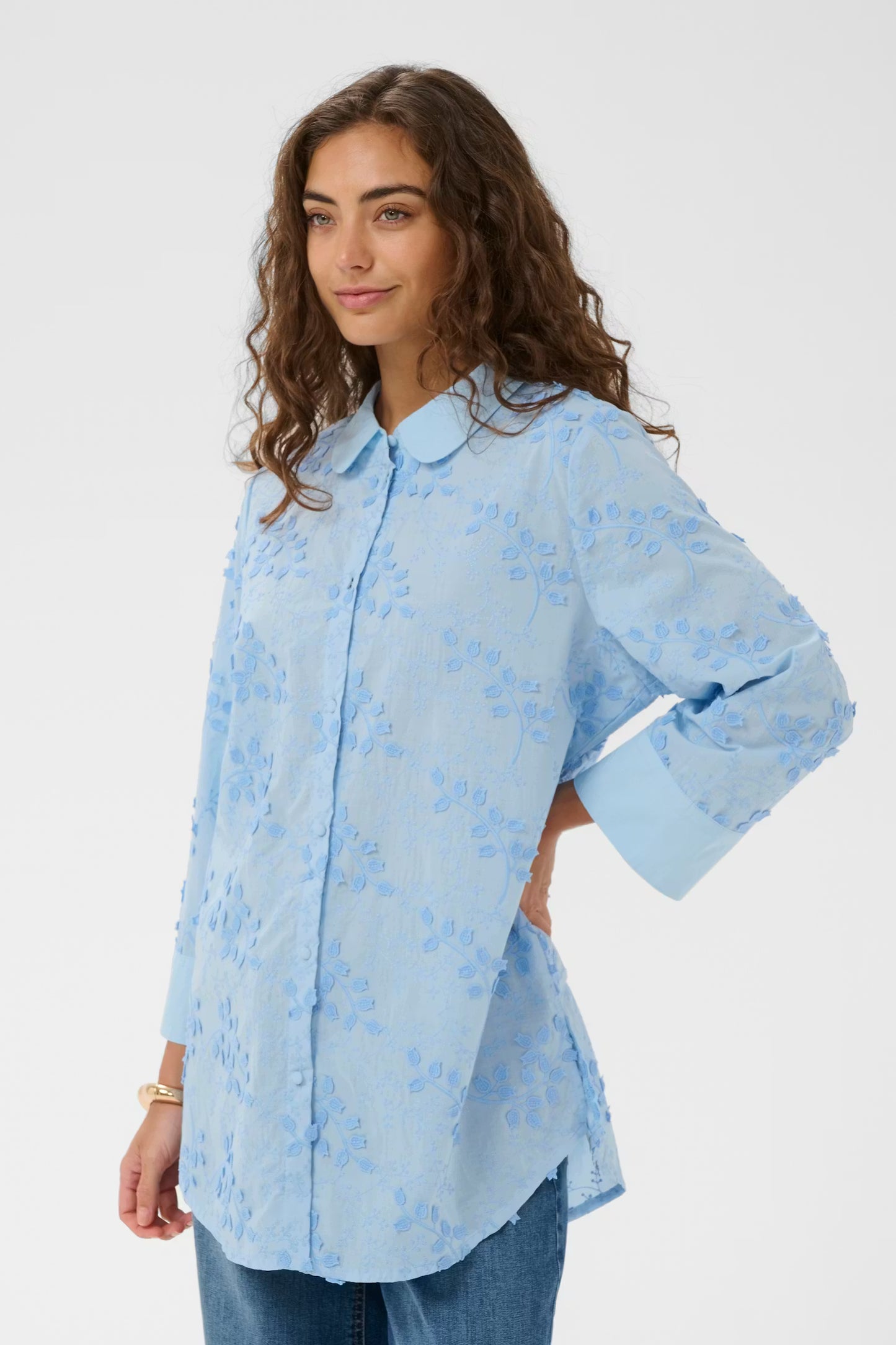 CULTURE |Chemise 'Moni' | Bleu clair