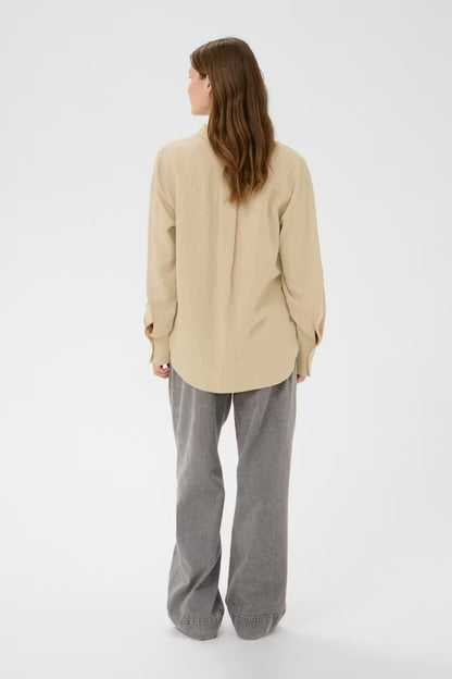 SOAKED IN LUXURY | Chemise 'Aria' | Tan