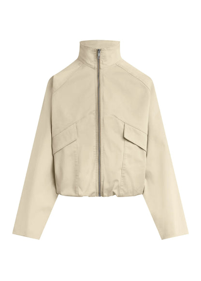 JOE'S | La veste légère à fermeture éclair ''Bubble'' | Beige