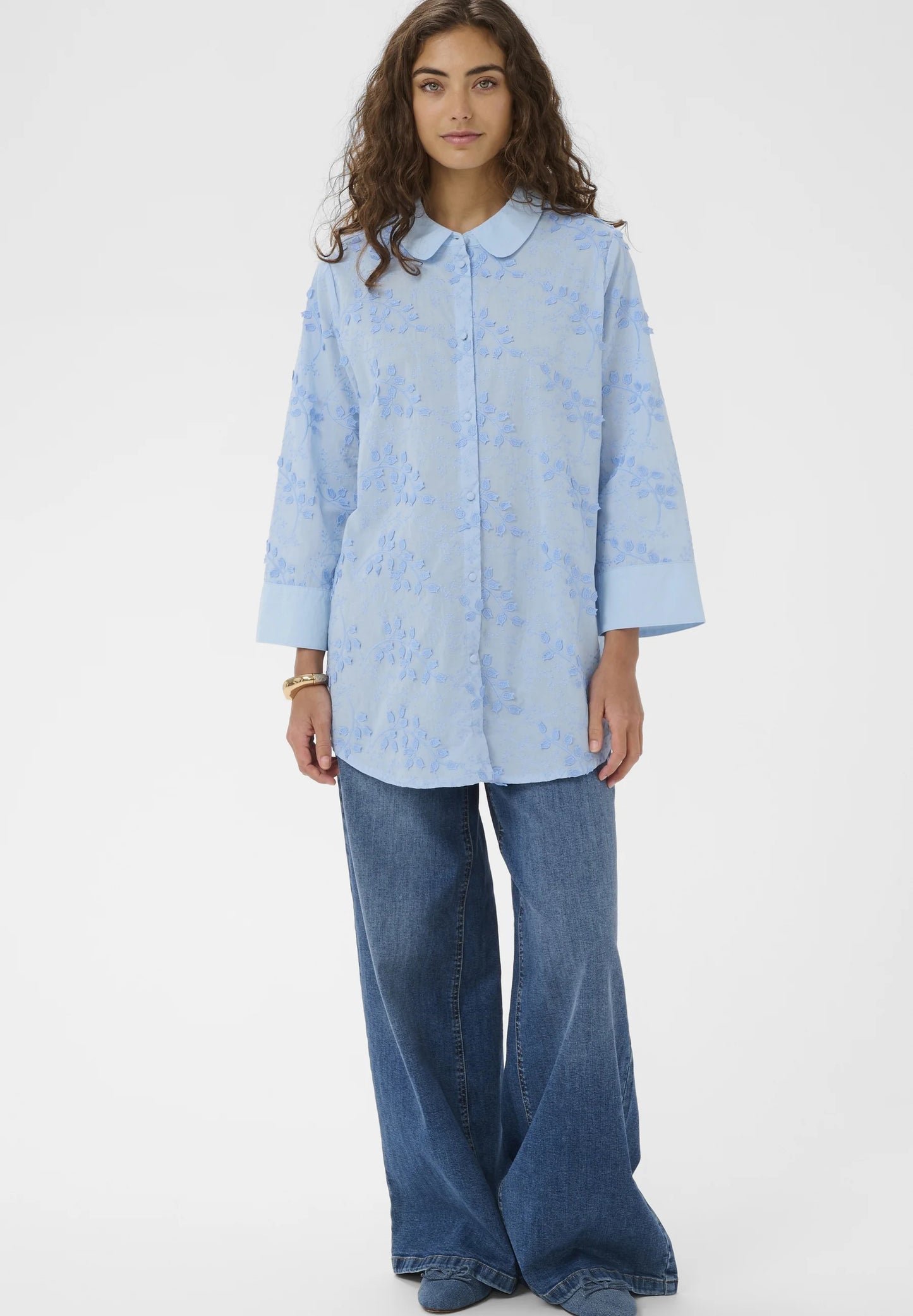 CULTURE |Chemise 'Moni' | Bleu clair