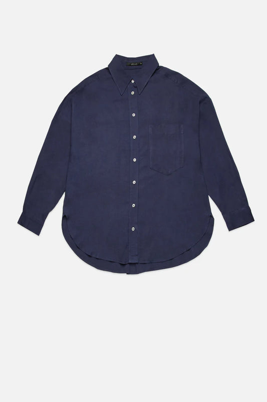 Deluc | Chemise ample "ROXA" - Bleu marin