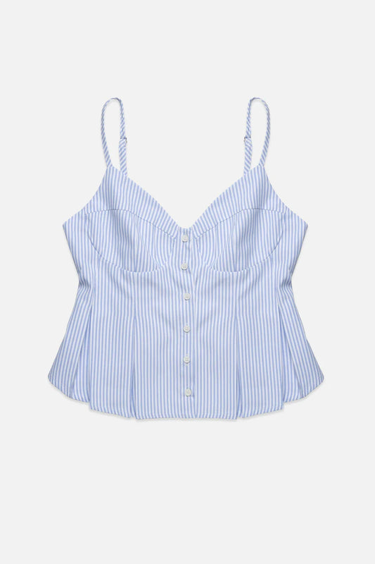 Dèluc | Haut 'Corvo' | Bleu