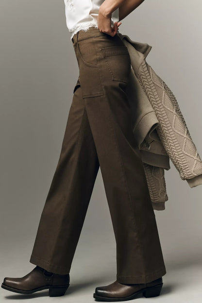 Sanctuary |  Pantalon large sculpté Insider - Chêne