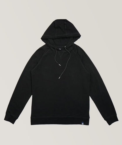 Benson | Pull à capuche en coton Supima ''Laguna'' - Noir