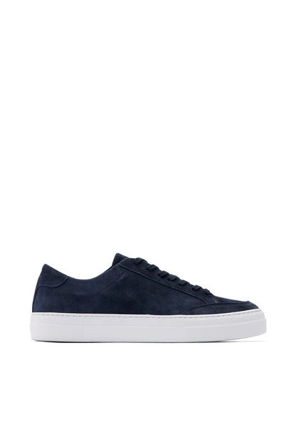 J.Lindeberg | basket en daim "Art Signature Suede" - Bleu marin