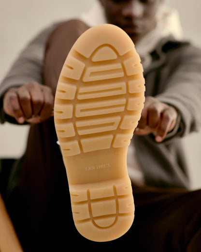 Les Deux | Les Bottes ''Tyler'' en daim - Sable foncé 