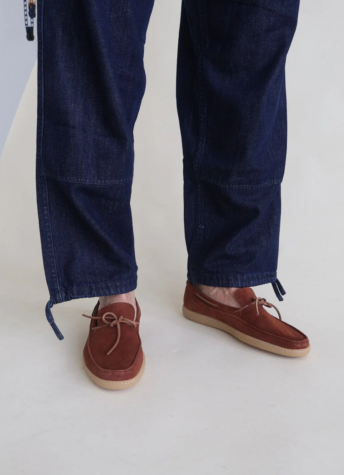 Astorflex | Mocassins ''Rivaflex'' en daim - brûlé