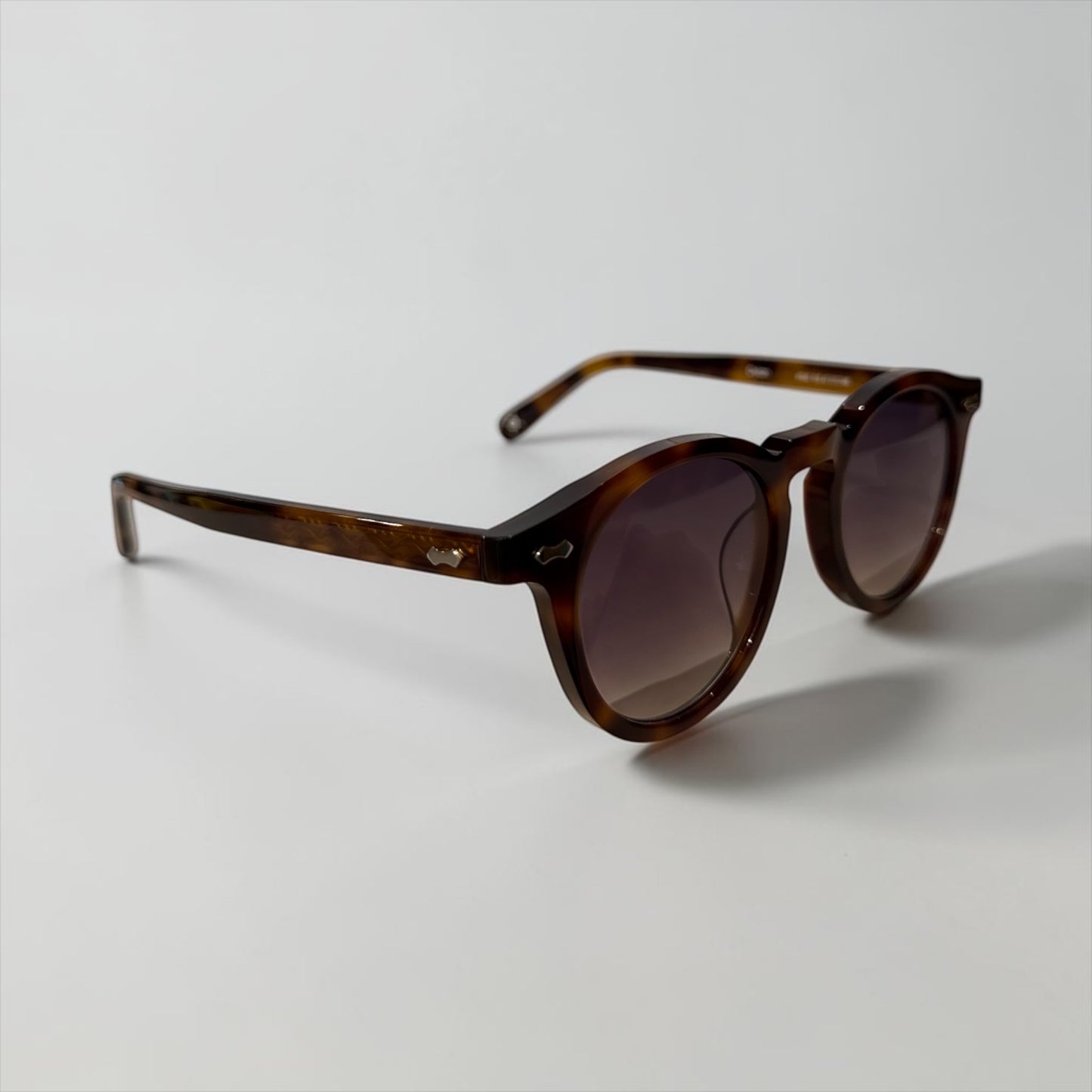 OLC Optics | Lunettes de soleil "DYLAN" - Brun tortoise / mauve