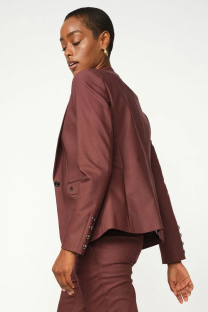 MOS MOSH | Le veston ''Blake Night'' - Marron