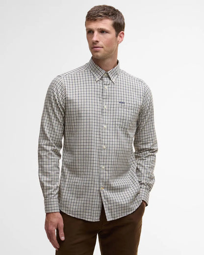 Barbour | Chemise à carreaux "Padshaw" - Bleu/beige