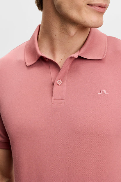 J.Lindeberg | Le polo ''Verse'' en coton piqué interlock - Rose