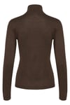 CULTURE | Pull à col roulé  ''Annemarie'' | Brun