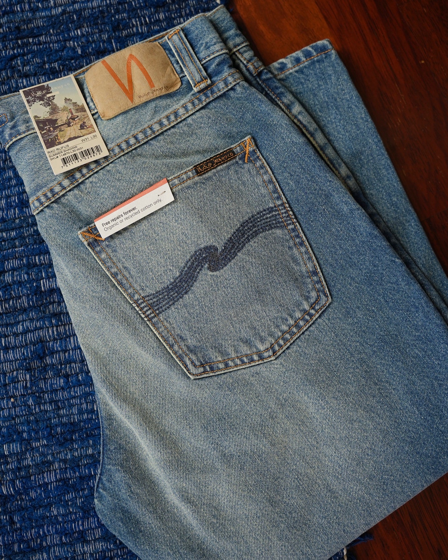 NUDIE JEANS | Jean ''RAD RUFUS'' - Bleu (Summer Sahdow)