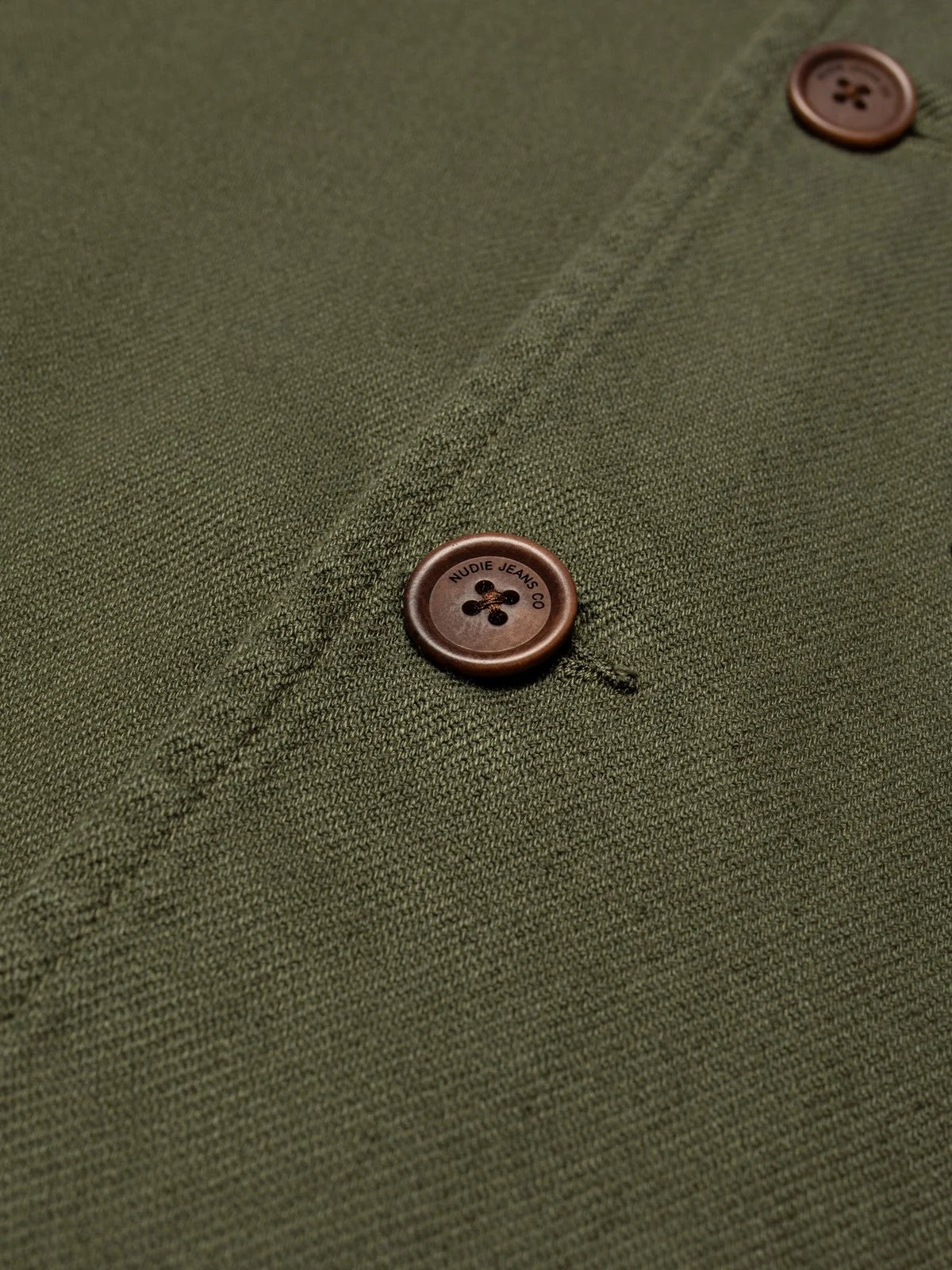 Nudie Jeans | La veste workwear en coton bio ''Barney ''- Olive
