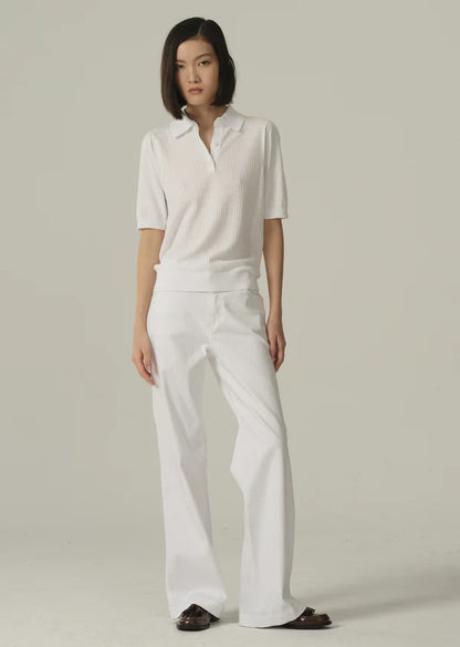 SAND Copenhagen | Polo "RETRO" - Blanc