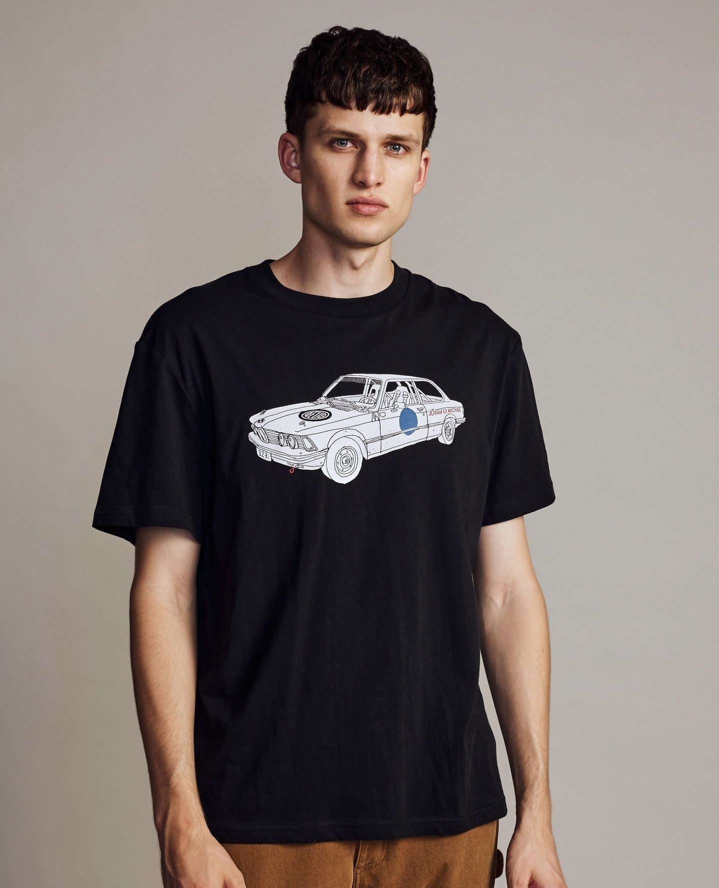 Deus Ex Machina | Le T-shirt 323 ''Rally eye'' - Noir