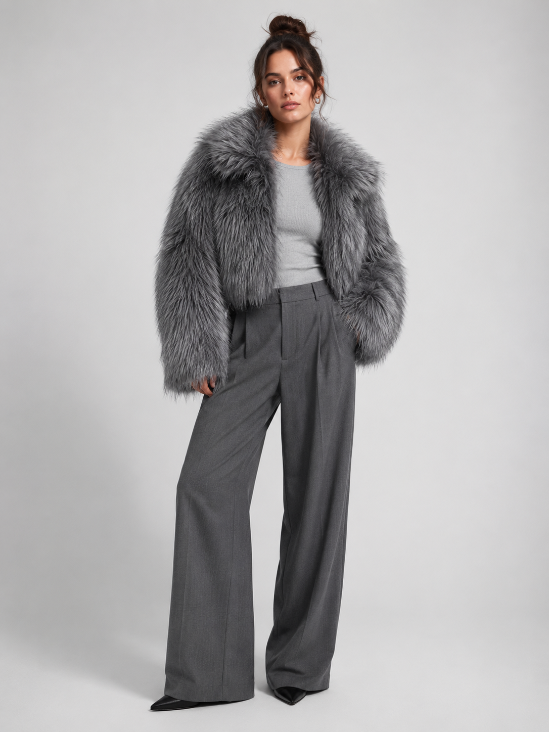 JAKKE | Veste 'Spun' | Gris argent