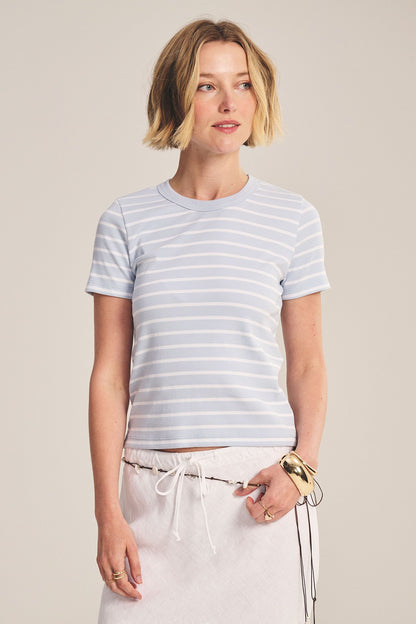 Velvet | Top "Brenda" - Bleu