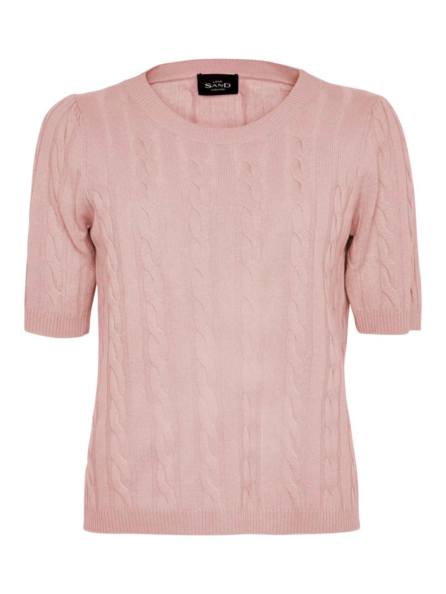 SAND Copenhagen | Col tricoté "Delmy Puff" - Rose