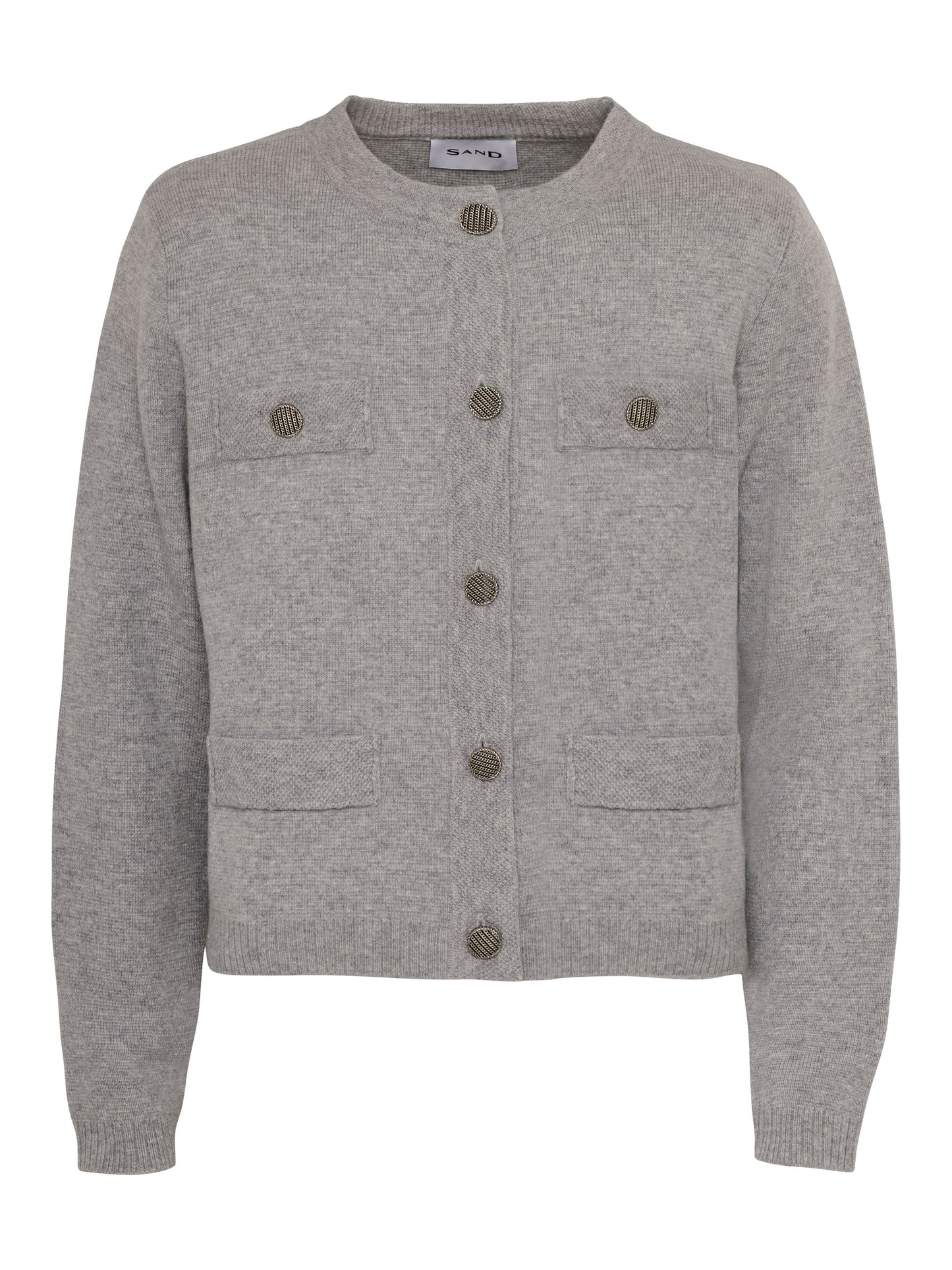 SAND Copenhagen | Cardigan "Vusala" - Gris