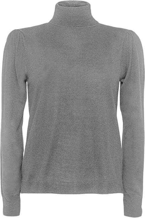 SAND Copenhagen | Pull col roullé "Fellini Trish" - Gris