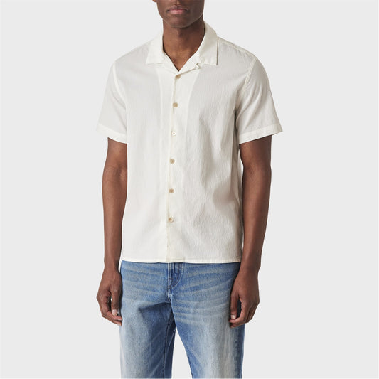 Paul smith | Chemise à manches courtes en seersucker PS - Blanc