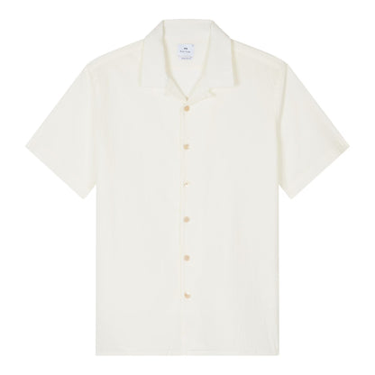 Paul smith | Chemise à manches courtes en seersucker PS - Blanc