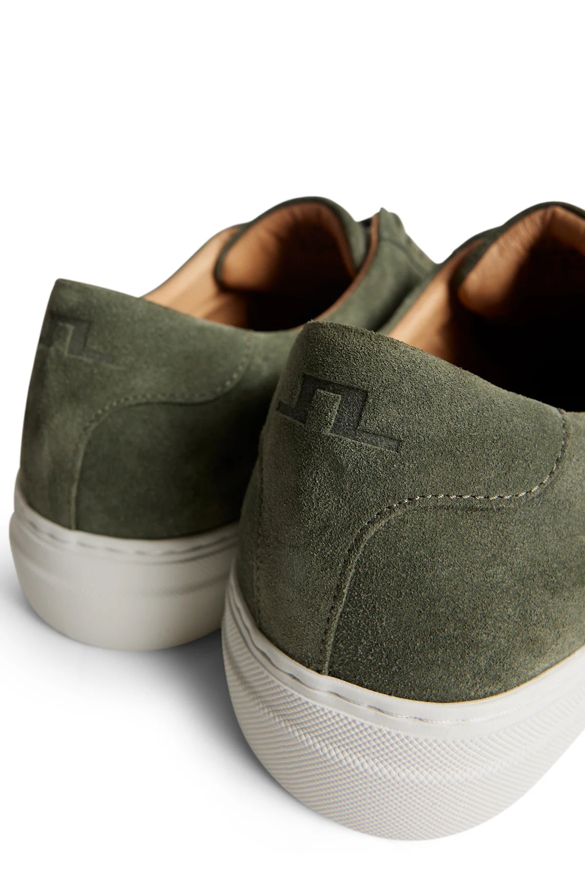 J.Lindeberg | basket en daim "Art Signature Suede" - Vert