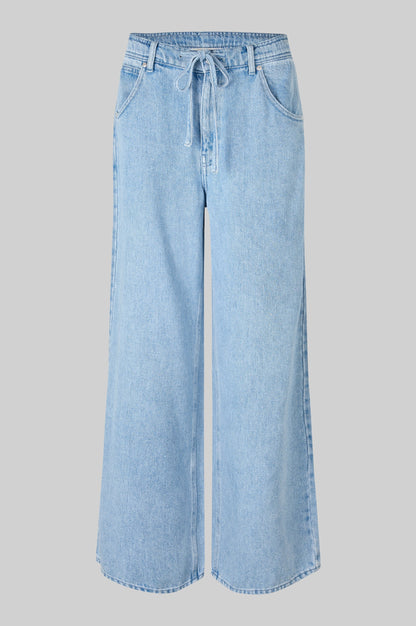 Second Female | Le denim drapé Irvine en lyocell - Bleu clair