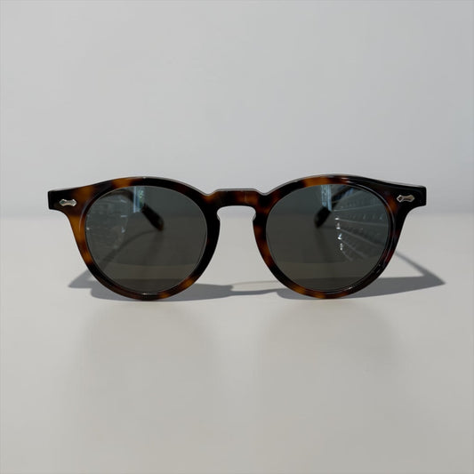 OLC Optics | Lunettes de soleil "DYLAN" - Brun tortoise / Vert