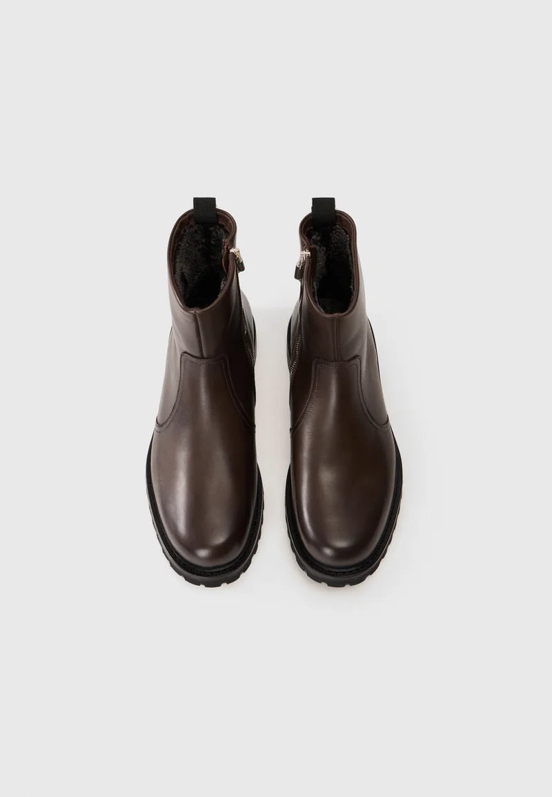 Tiger of Sweden | Bottes en Cuir "Foveo" - Brun