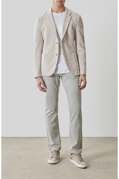 Robert Barakett | Blazer Jett en maille à chevrons - Corail
