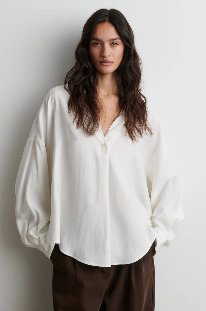 SECOND FEMALE | Chemise ''Timeline '' | Blanc