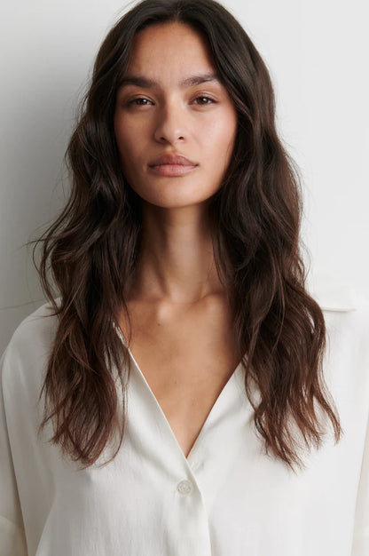 SECOND FEMALE | Chemise ''Timeline '' | Blanc