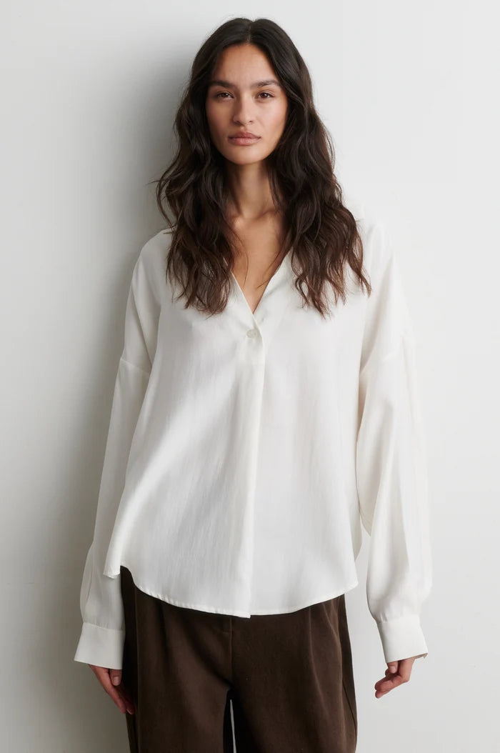 SECOND FEMALE | Chemise ''Timeline '' | Blanc