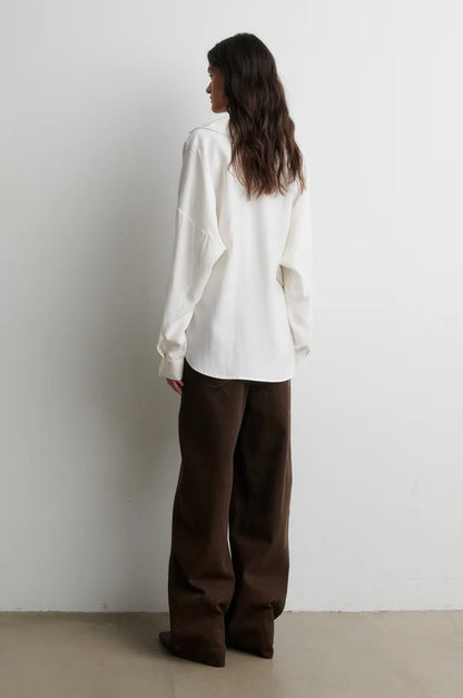 SECOND FEMALE | Chemise ''Timeline '' | Blanc