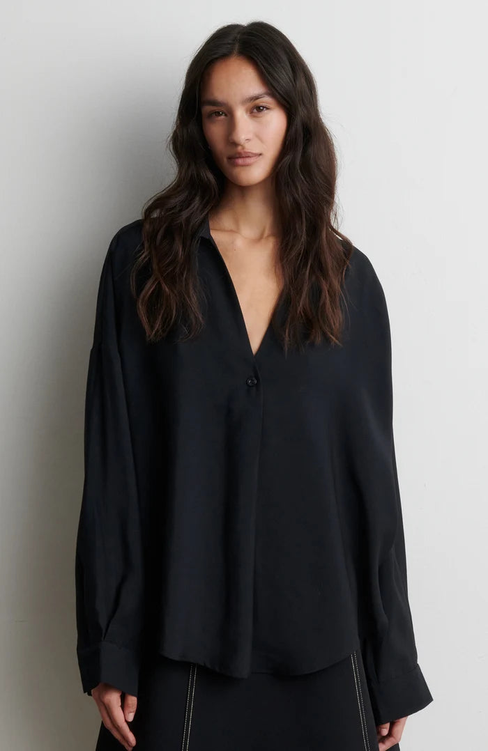 SECOND FEMALE | Chemise ''Timeline '' | Noir