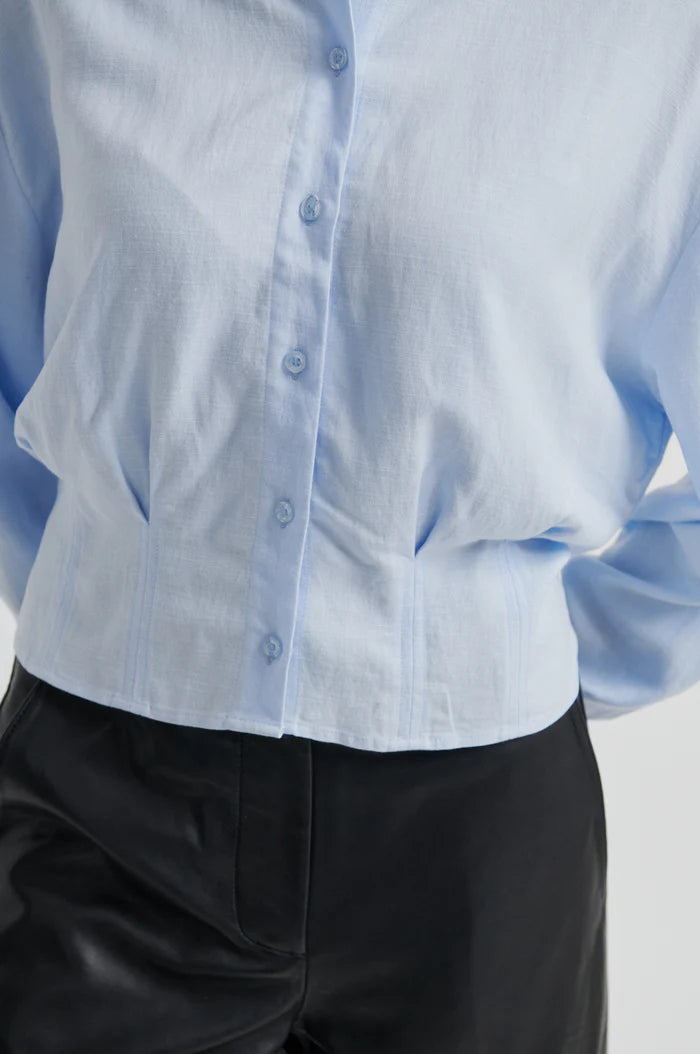 SECOND FEMALE | Chemise 'Nura' | Bleu