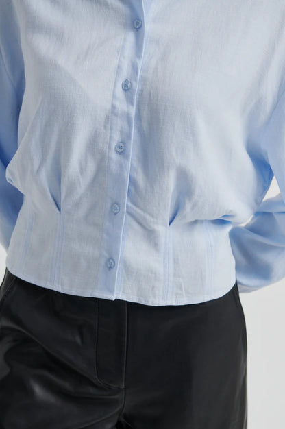 SECOND FEMALE | Chemise 'Nura' | Bleu