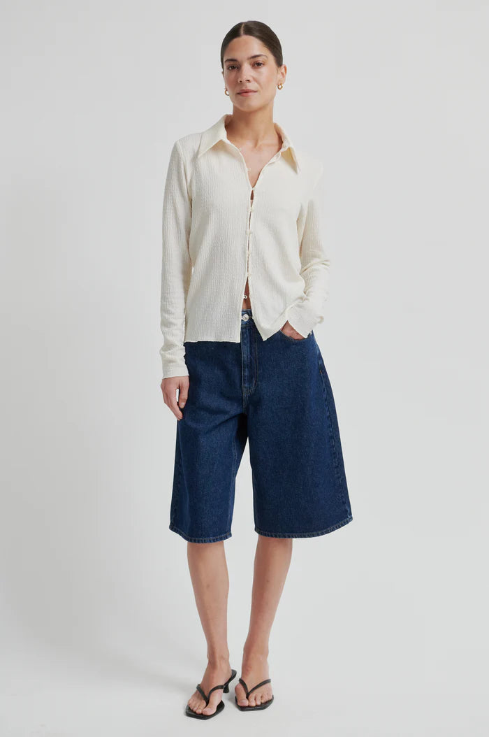 SECOND FEMALE | Short 'Columbo' | Denim