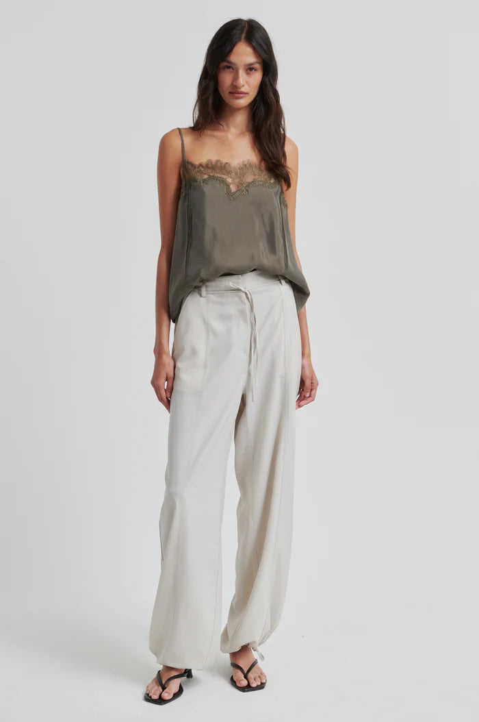 SECOND FEMALE | Camisole 'Damia' | Vert