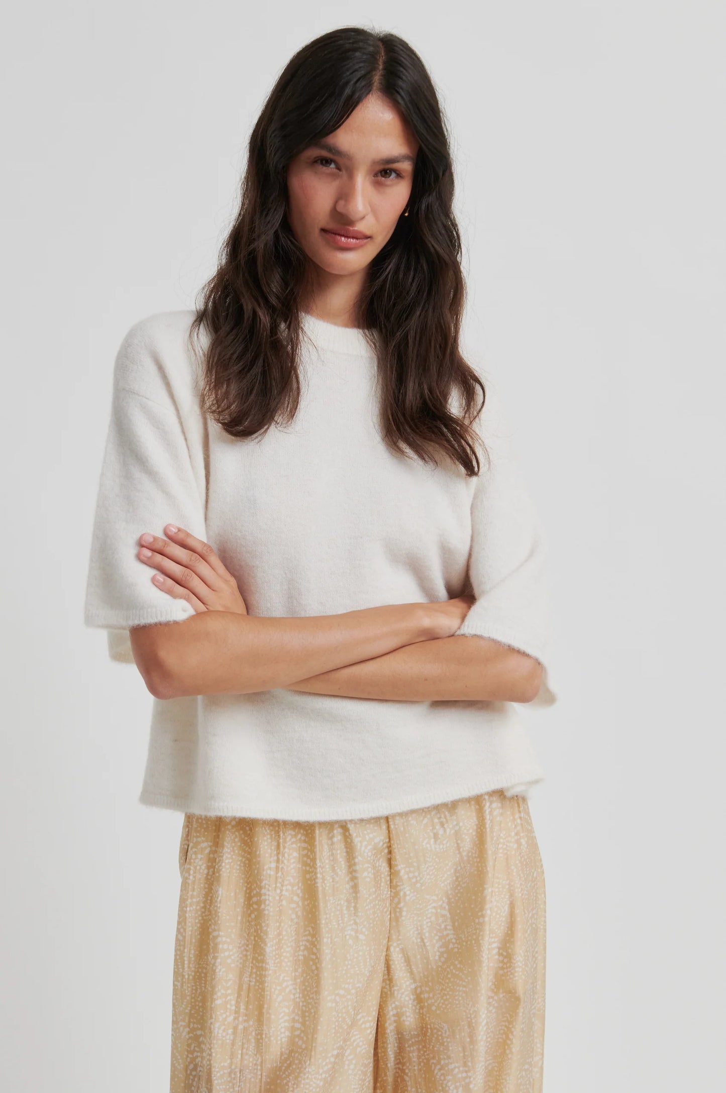 SECOND FEMALE | Pull 'Gabby' | Beige pâle