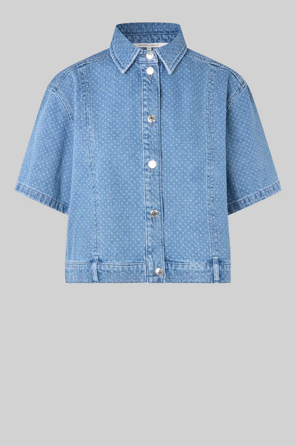 SECOND FEMALE | Chemise en Denim 'Cama' | Bleu