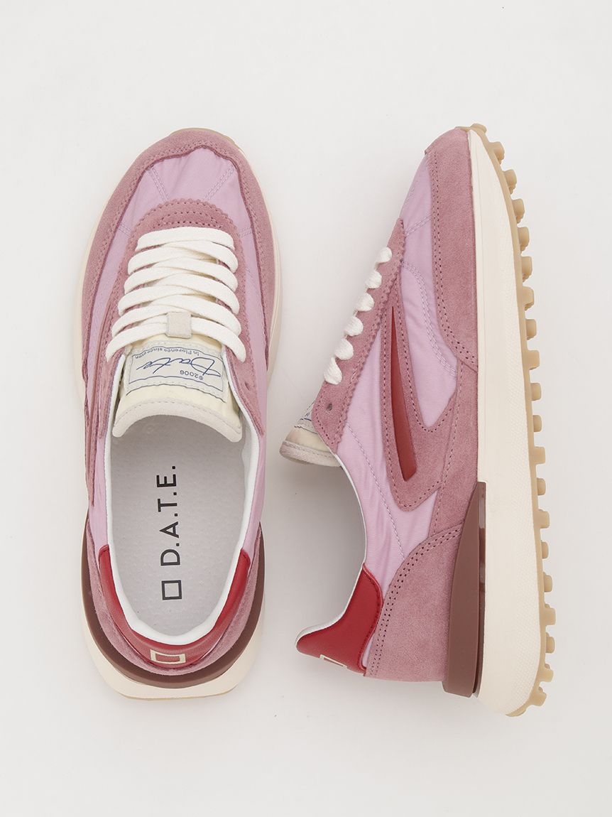 D.A.T.E. | Baskets 'Athleta Nylon' | Lilas