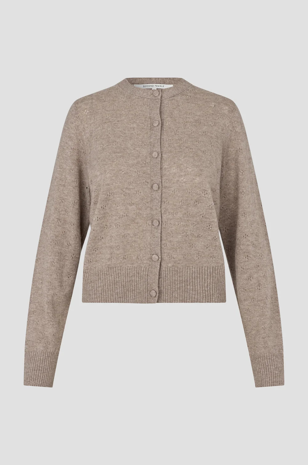 SECOND FEMALE |  Cardigan en tricot 'Amala' | Beige