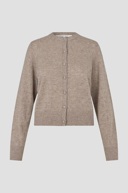 SECOND FEMALE |  Cardigan en tricot 'Amala' | Beige