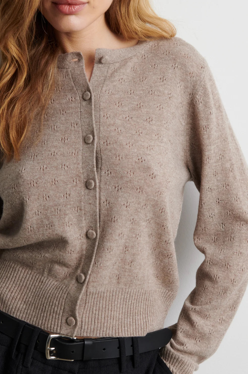 SECOND FEMALE |  Cardigan en tricot 'Amala' | Beige
