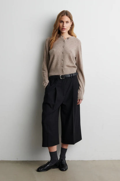 SECOND FEMALE |  Cardigan en tricot 'Amala' | Beige