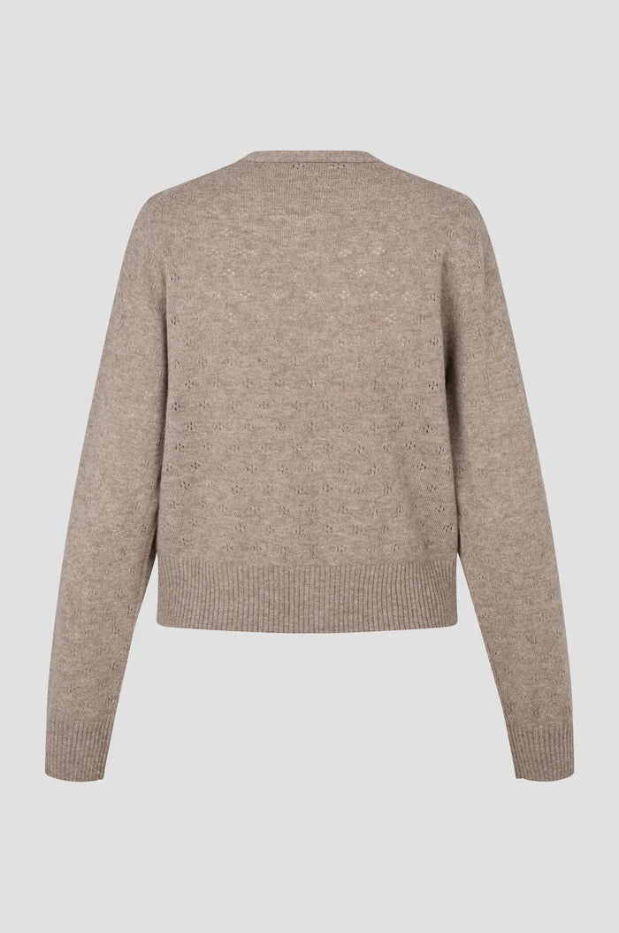 SECOND FEMALE |  Cardigan en tricot 'Amala' | Beige