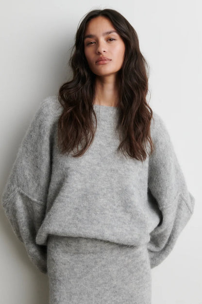 SECOND FEMALE | Pull ''Pollenza'' | Gris